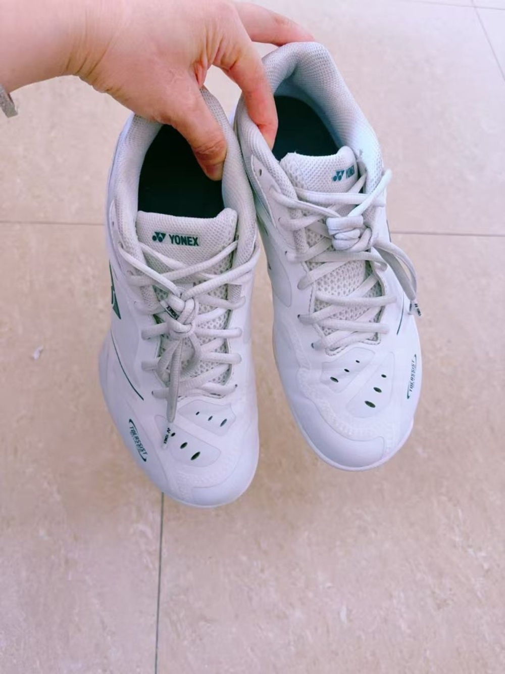 YONEX Power Cushion 65Z Wide SHB65Z4W1 011 White Men's Badminton Shoes US 6.5 - Picture 13 of 14